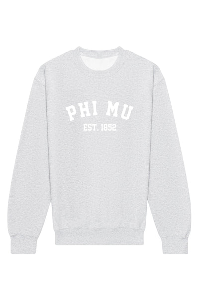 Phi Mu Member Crewneck Sweatshirt