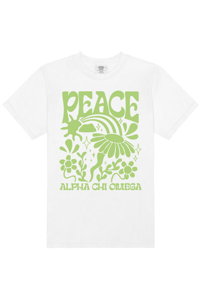 Alpha Chi Omega Peace Tee