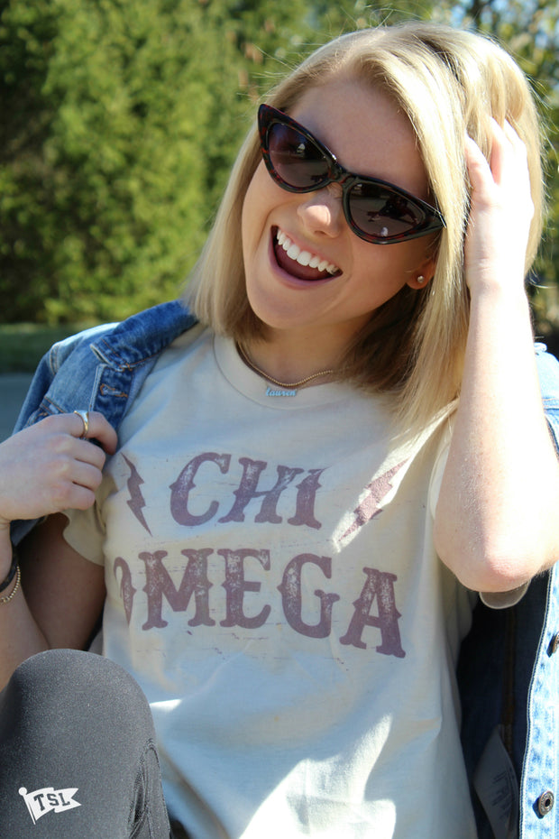 Chi Omega Old Town Tee