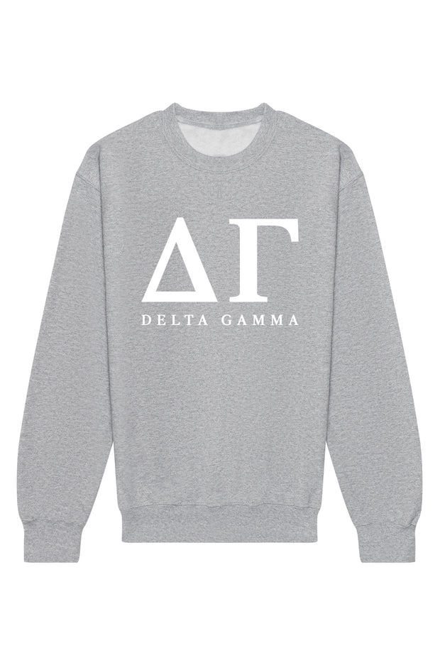 Delta Gamma Letters Crewneck Sweatshirt