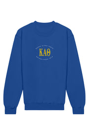 Kappa Alpha Theta Emblem Crewneck Sweatshirt