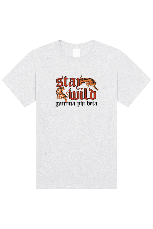 Gamma Phi Beta Stay Wild Tee