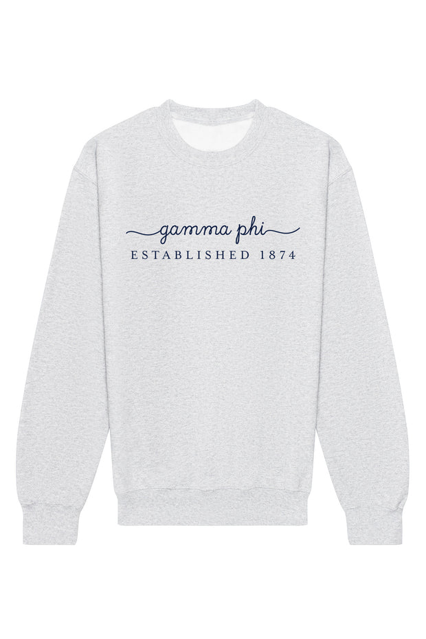 Gamma Phi Beta Signature Crewneck Sweatshirt