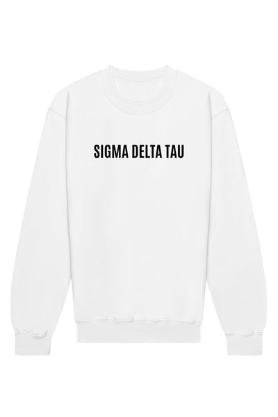 Sigma Delta Tau Warped Crewneck Sweatshirt