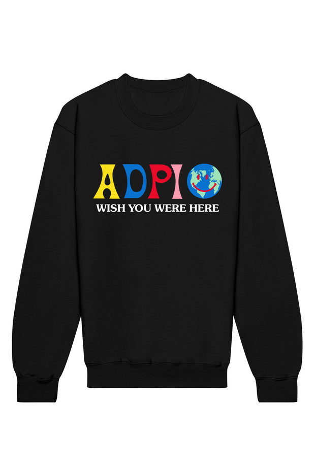 Alpha Delta Pi Wish You Were Here Crewneck Sweatshirt
