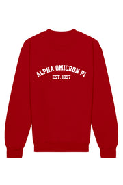 Alpha Omicron Pi Member Crewneck Sweatshirt