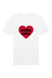 Delta Zeta Heart Tee