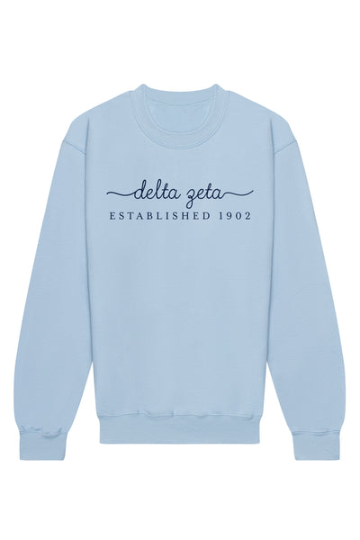 Delta Zeta Signature Crewneck Sweatshirt