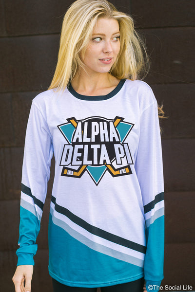 Alpha Delta Pi Mighty Hockey Long Sleeve