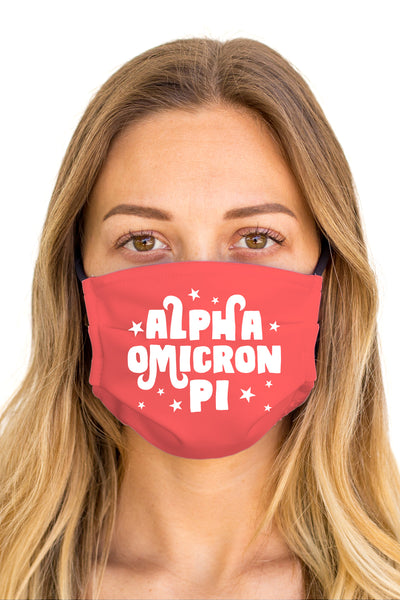 Alpha Omicron Pi Pixie Mask (Anti-Microbial)