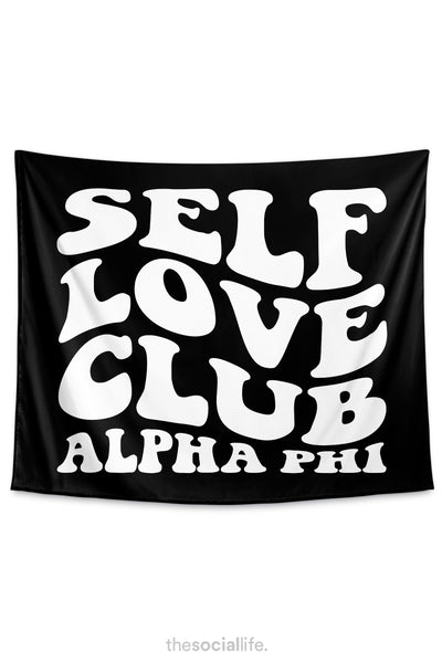 Alpha Phi Self Love Club Tapestry