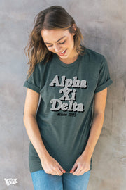 Alpha Xi Delta McJagger Tee