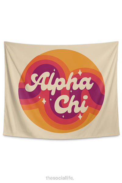 Alpha Chi Omega Radiate Tapestry
