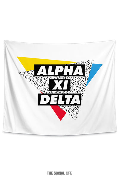 Alpha Xi Delta Graphy Tapestry