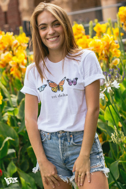 pacsun butterfly shirt