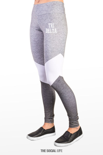 Delta Delta Delta Graphite Leggings