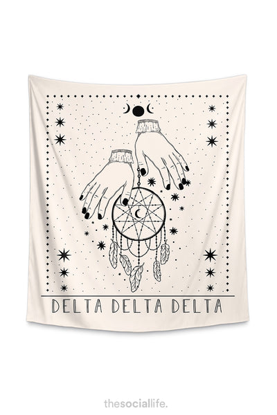 Delta Delta Delta Tarot Tapestry