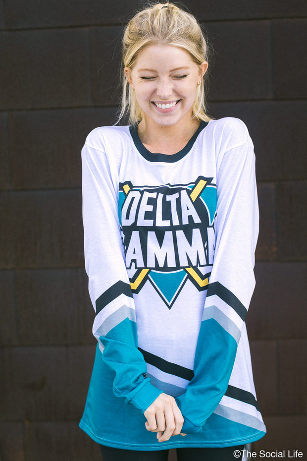 Delta Gamma Mighty Hockey Long Sleeve