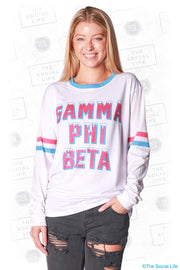 Gamma Phi Beta Frosted Long Sleeve