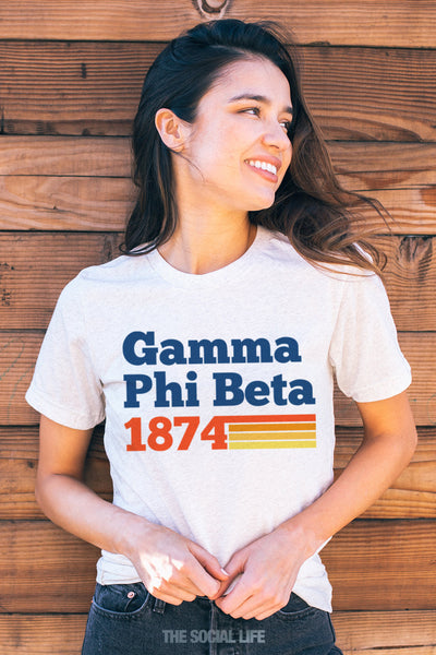 Gamma Phi Beta Summer Tee