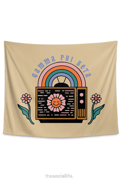 Gamma Phi Beta Vintage Hip Tapestry