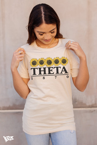 Kappa Alpha Theta Sunflower Tee