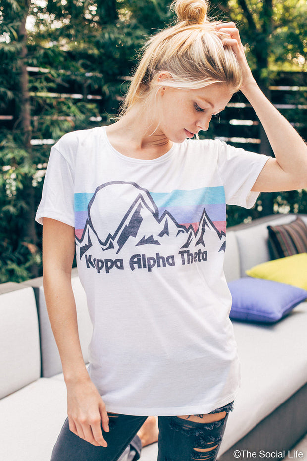 Kappa Alpha Theta Summit Scoop Tee