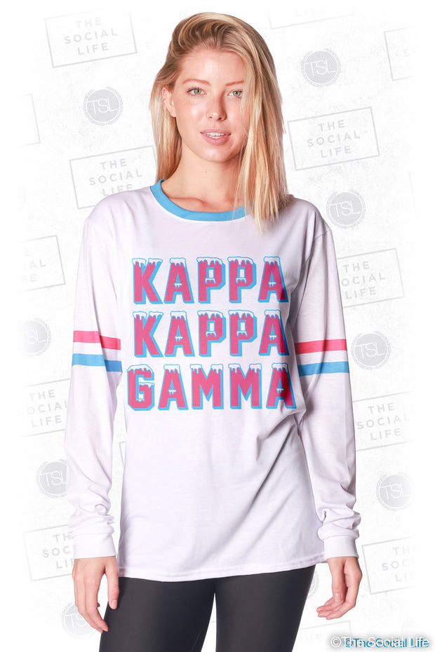 Kappa Kappa Gamma Frosted Long Sleeve