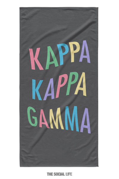 Kappa Kappa Gamma Turnt Towel