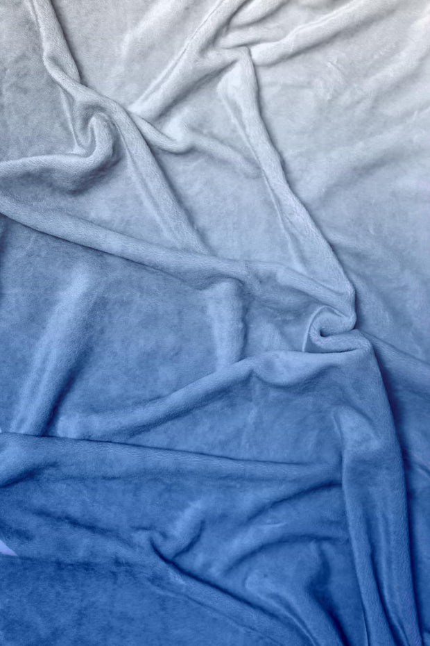 Sigma Delta Tau Ombre Velvet Plush Blanket