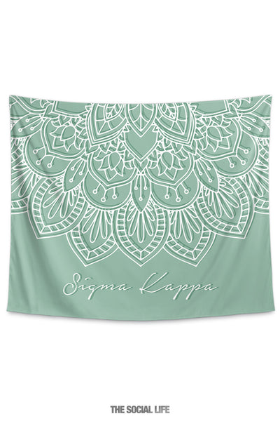 Sigma Kappa Boho Tapestry