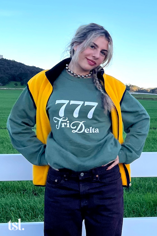 Sigma Delta Tau Divine Crewneck Sweatshirt
