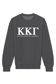 Kappa Kappa Gamma Letters Crewneck Sweatshirt