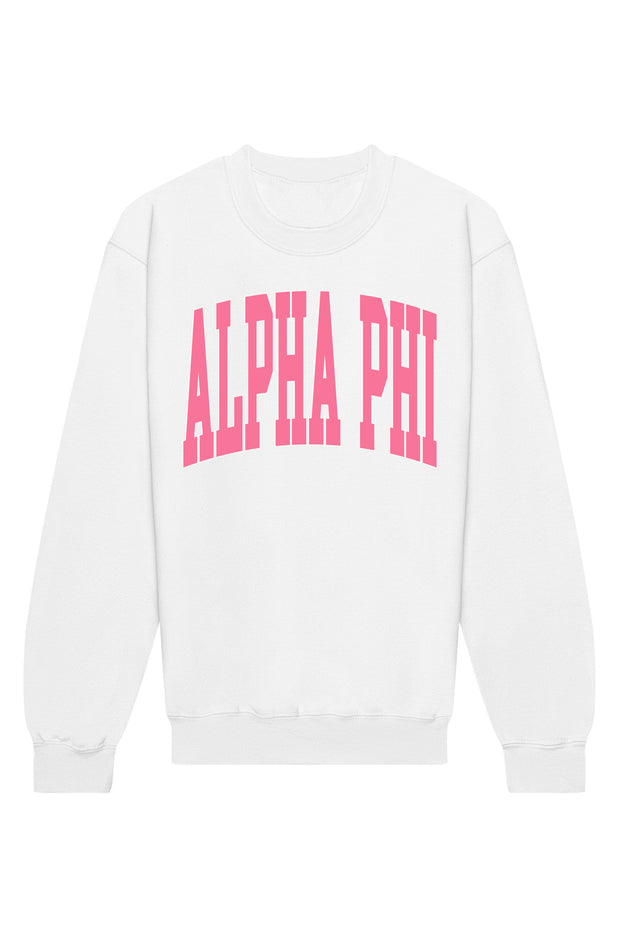 Alpha Phi Rowing Crewneck Sweatshirt 2.0