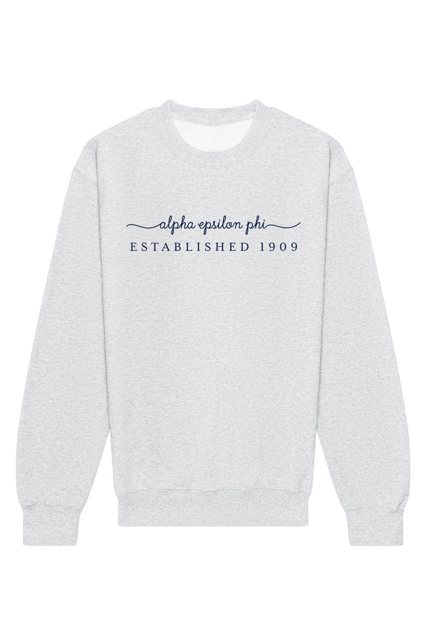 Alpha Epsilon Phi Signature Crewneck Sweatshirt