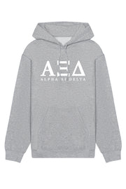 Alpha Xi Delta Letters Hoodie