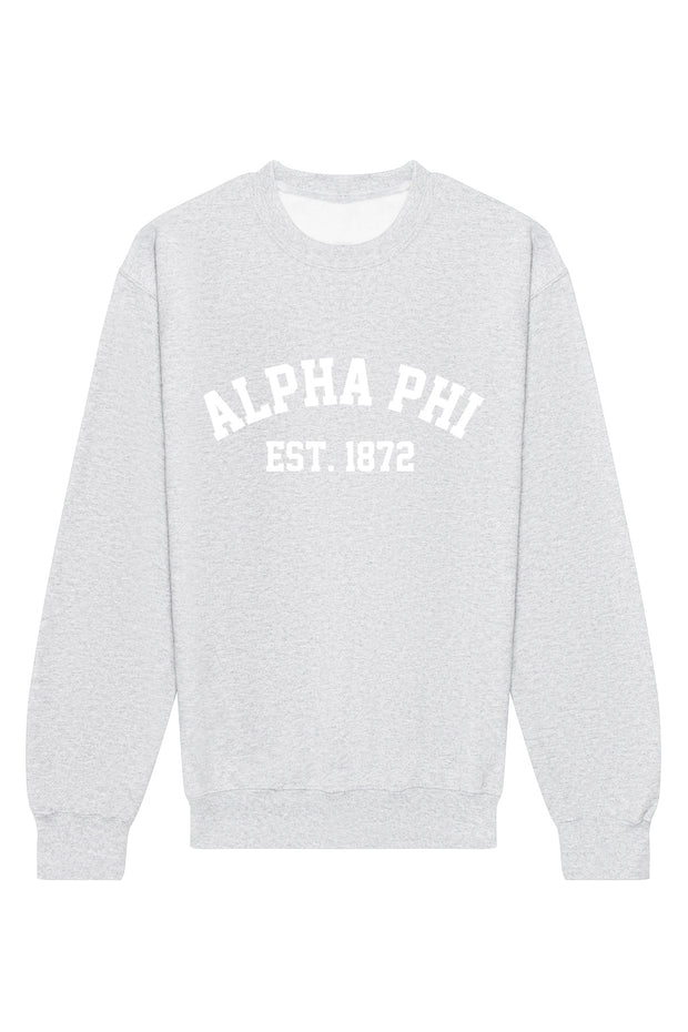 Alpha Phi Member Crewneck Sweatshirt