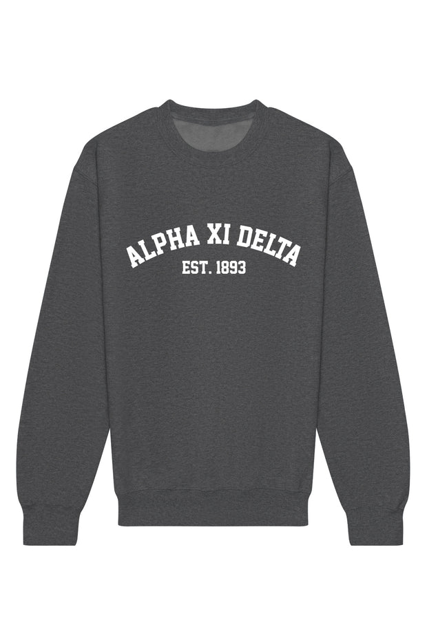 Alpha Xi Delta Member Crewneck Sweatshirt