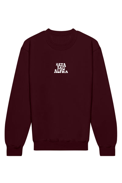 Zeta Tau Alpha Illusion Crewneck Sweatshirt