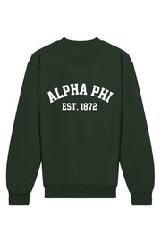 Alpha Phi Member Crewneck Sweatshirt