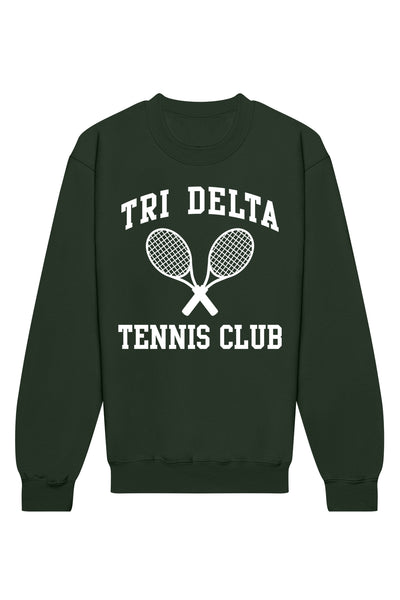Delta Delta Delta Tennis Club Crewneck Sweatshirt