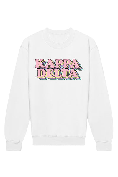 Kappa Delta Retro Crewneck Sweatshirt