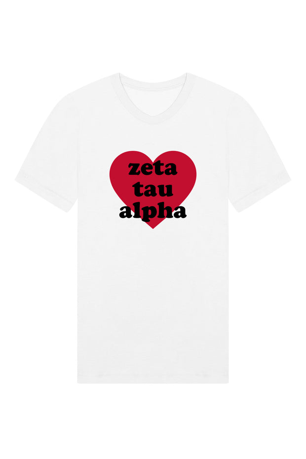 Zeta Tau Alpha Heart Tee