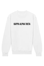 Kappa Alpha Theta Warped Crewneck Sweatshirt