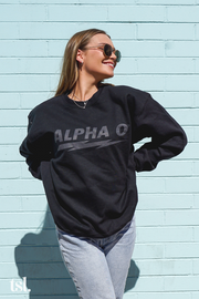 Alpha Epsilon Phi Voltage Crewneck Sweatshirt