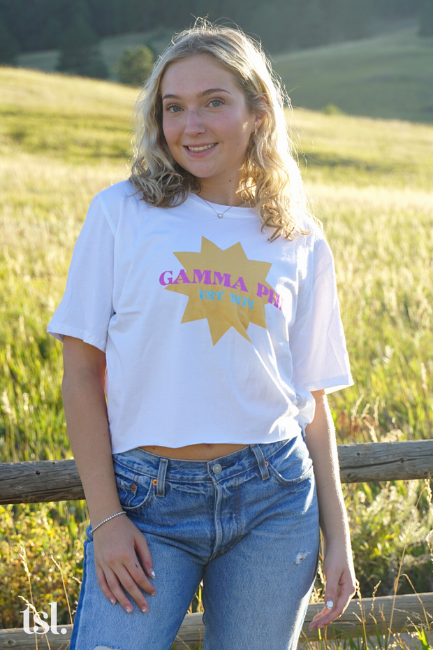 Sigma Delta Tau Sunburst Tee