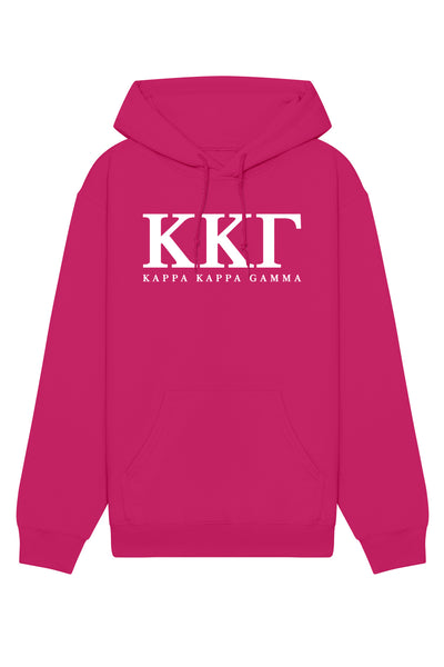 Kappa Kappa Gamma Letters Hoodie