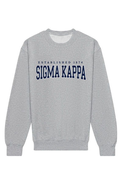 Sigma Kappa Collegiate Crewneck Sweatshirt