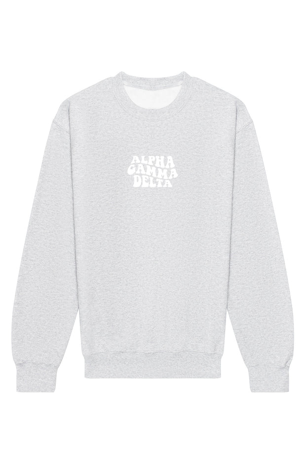 Alpha Gamma Delta Sister Sister Crewneck Sweatshirt