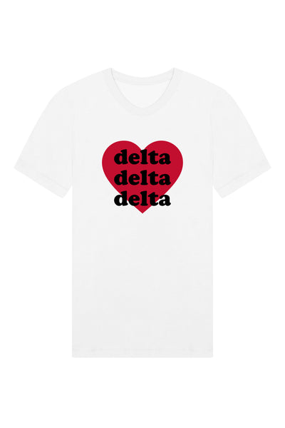 Delta Delta Delta Heart Tee